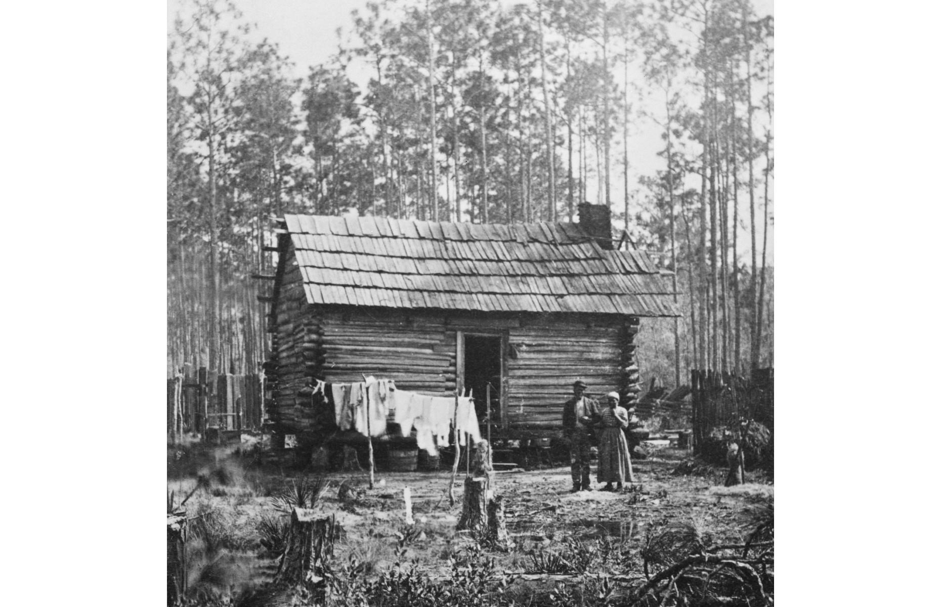 1875: Life in log cabins